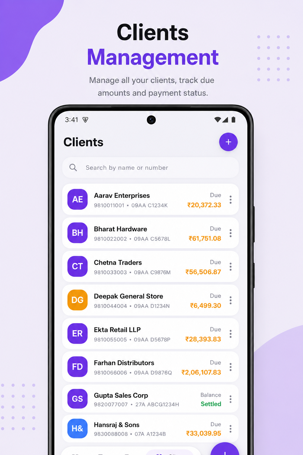 BillOne screenshot