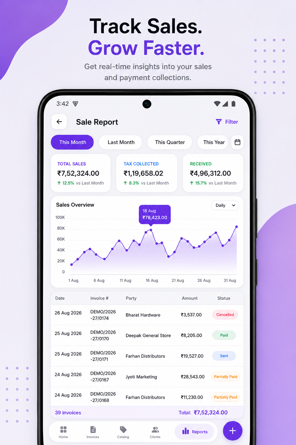 BillOne screenshot
