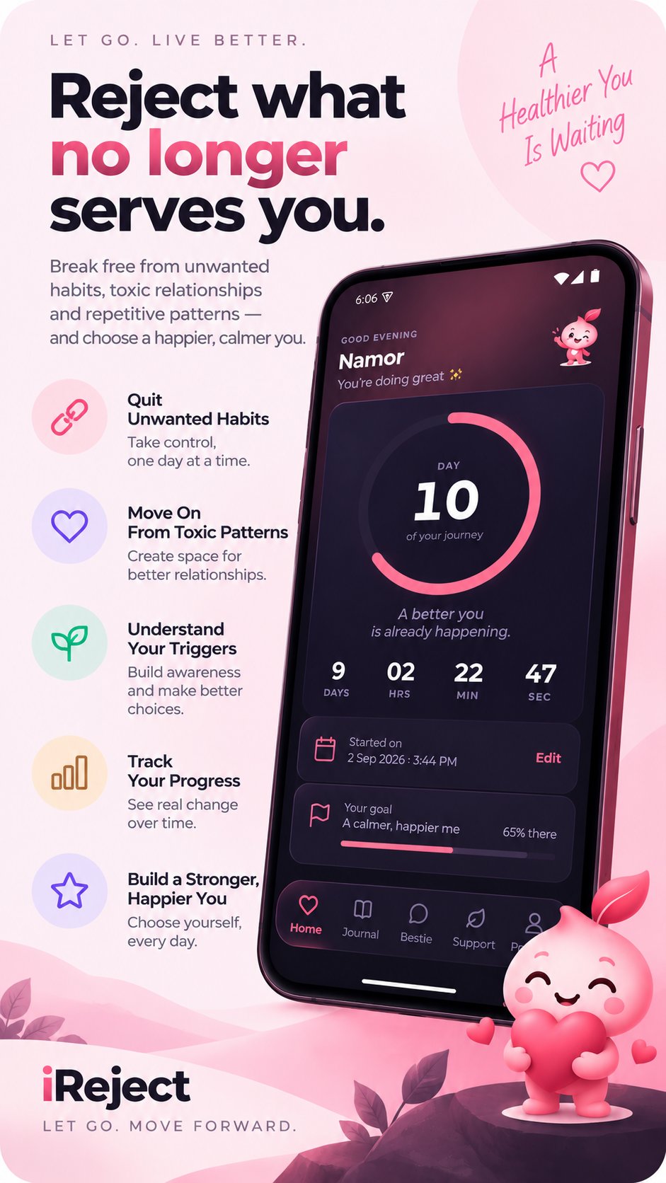 iReject app screenshot