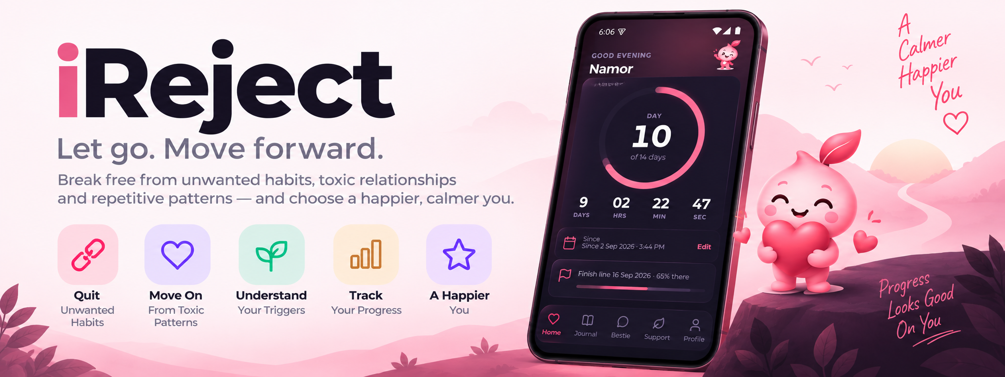 iReject feature graphic